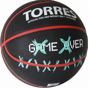 Баскетбольный мяч "Torres Game Over" АРТ.B02217